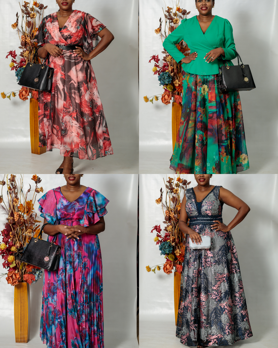 Elegant long dress for weddings, church and formal events in Kampala